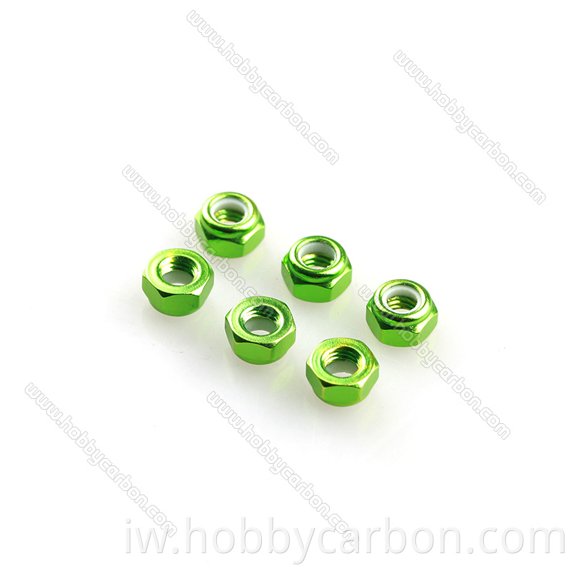 Aluminum nylon insert lock nuts